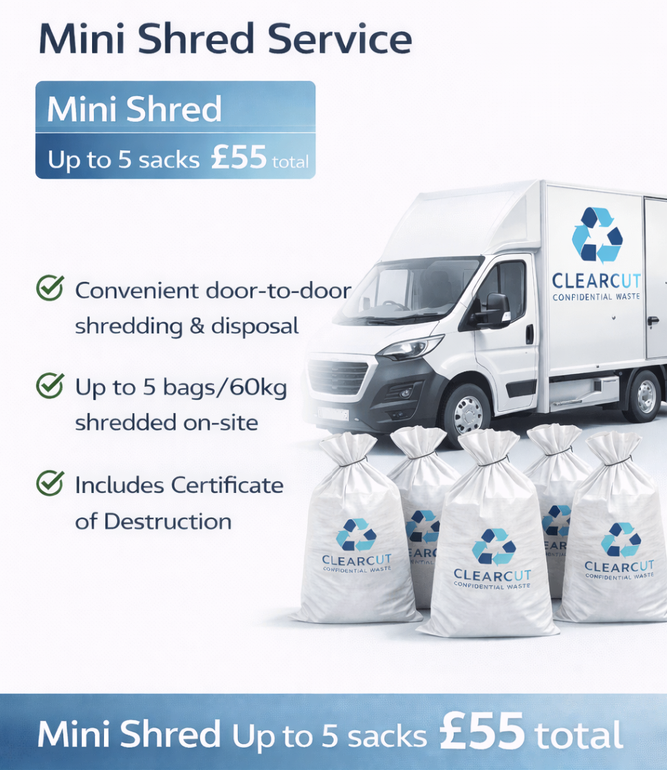 clearcut confidential waste Secure shredding Collection