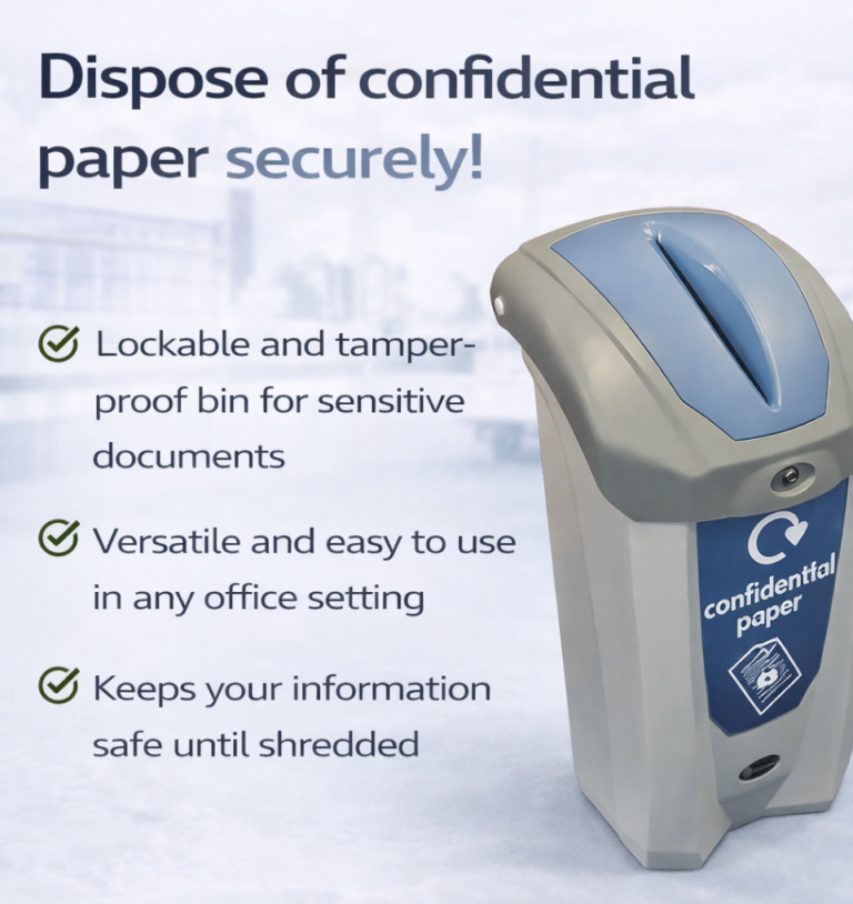 clearcut confidential waste Document destruction Bins